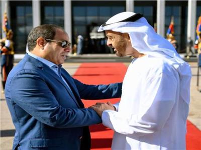 الرئيس عبد الفتاح السيسي يرسل برقية عزاء إلى رئيس دولة الإمارات في وفاة الشيخ طحنون بن محمد آل نهيان   