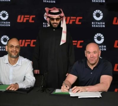 “موسم الرياض” يوقع شراكة استراتيجية مع منظمة فنون القتال المختلطة UFC